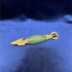 Green Aventurine Crystal Wand Scepter - 50g